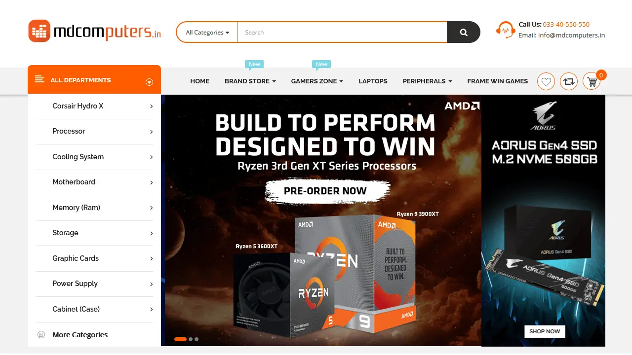 Best Site To Buy PC Components In India