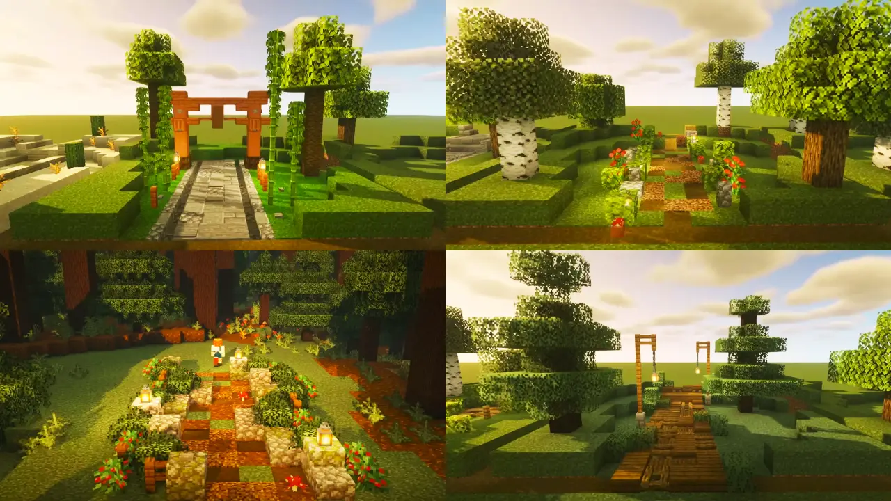 23 Amazing and Cool Minecraft Pathways