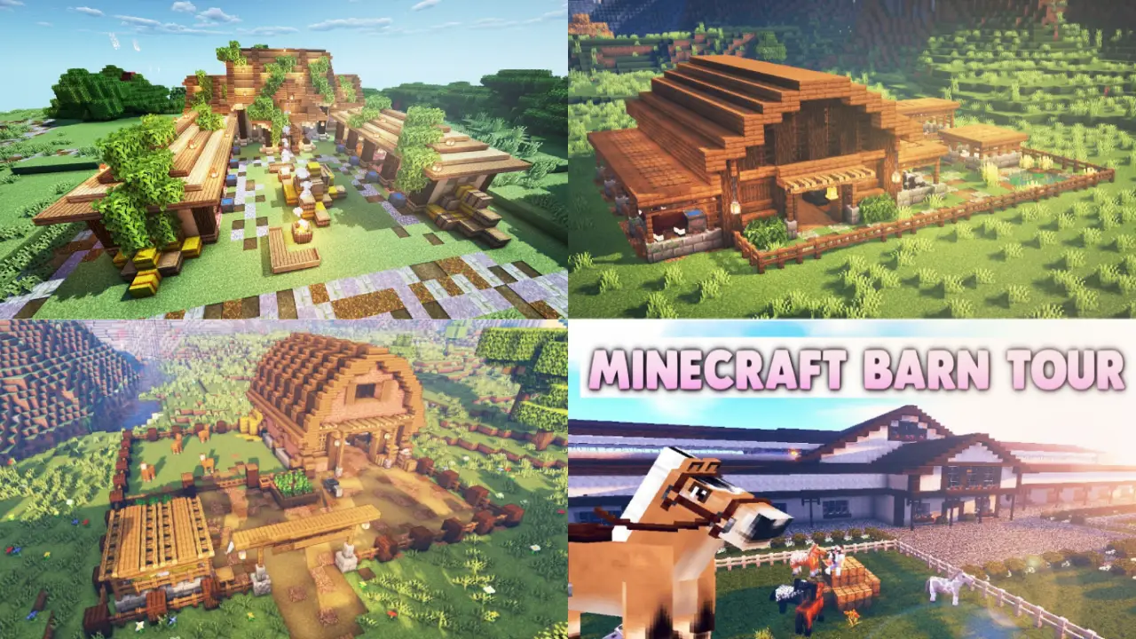 Minecraft Barn Ideas