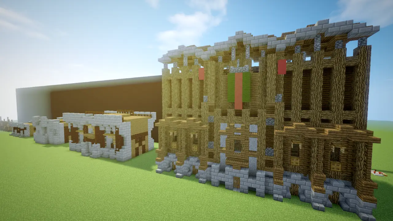 Cool Wall Designs Minecraft