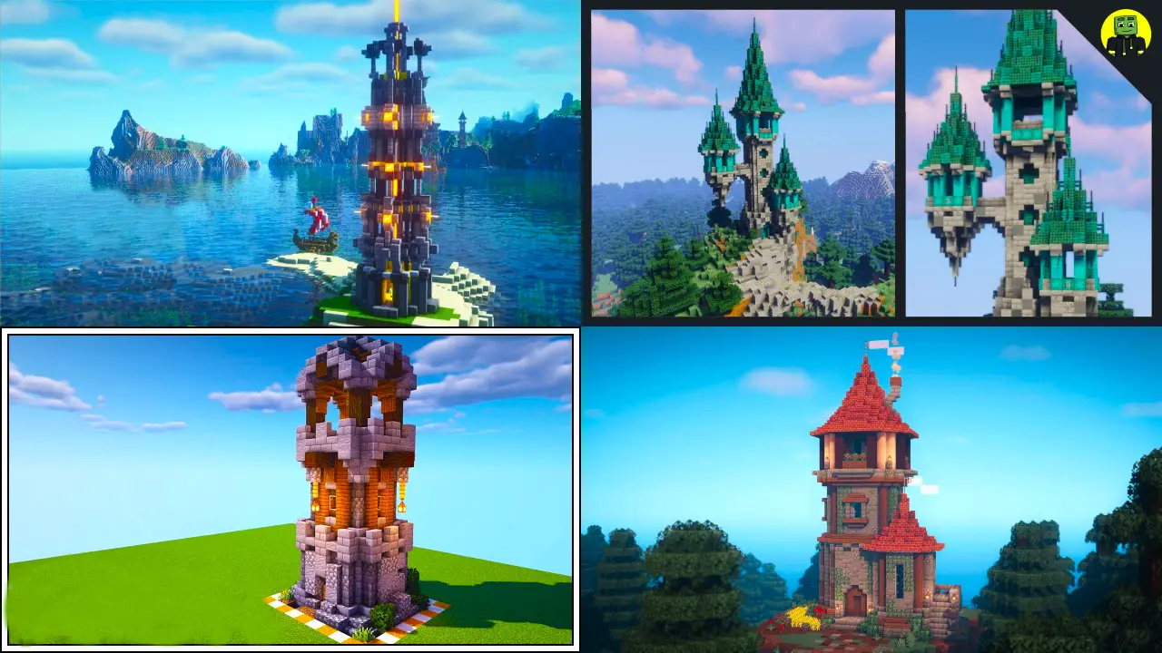 Amazing Minecraft Tower Design Ideas